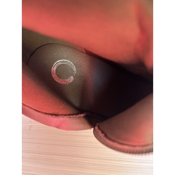 Knee High Heeled Boots Women's Size 7 Taupe Faux Suede Block Heel Lace Up Zip - Picture 10 of 14